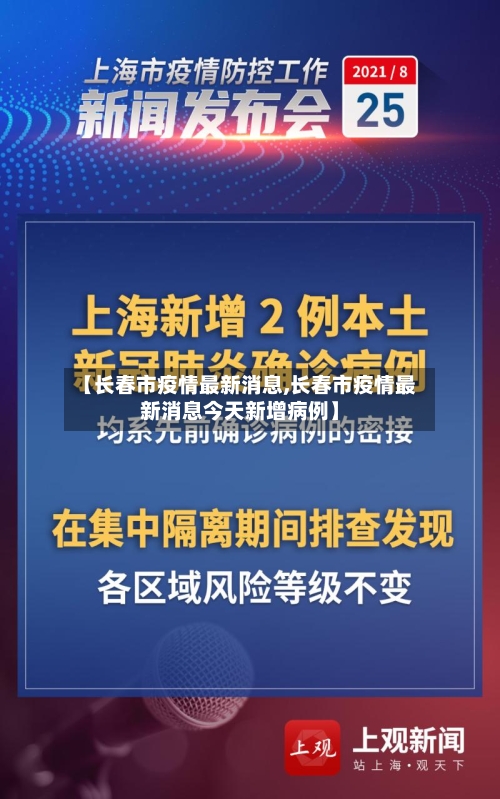 【长春市疫情最新消息,长春市疫情最新消息今天新增病例】-第2张图片
