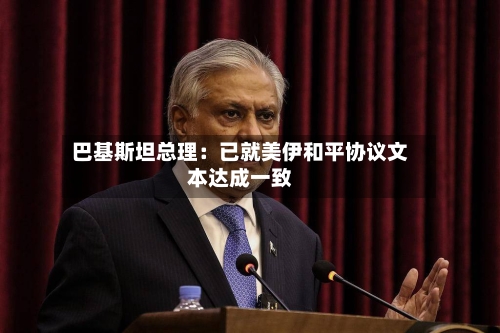 巴基斯坦总理：已就美伊和平协议文本达成一致-第2张图片