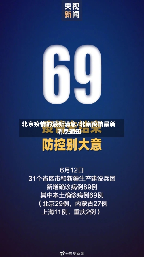 北京疫情的最新消息/北京疫情最新消息通知-第3张图片