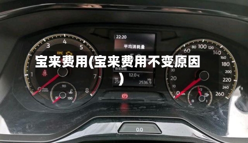 宝来费用(宝来费用不变原因)-第2张图片